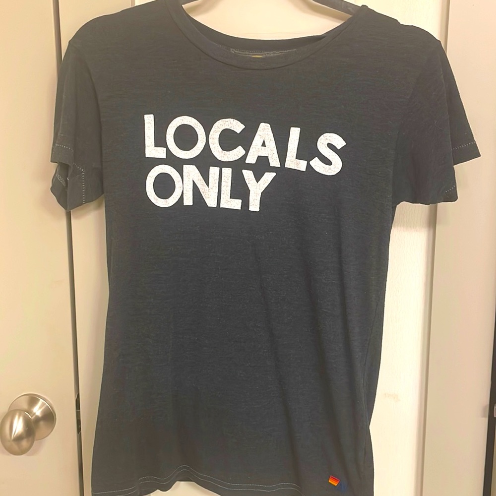Aviator Nation Locals Only vintage t.
